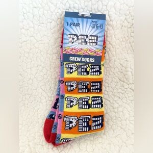 NWT Pez Candy Crew Socks